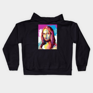 mona lisa Kids Hoodie